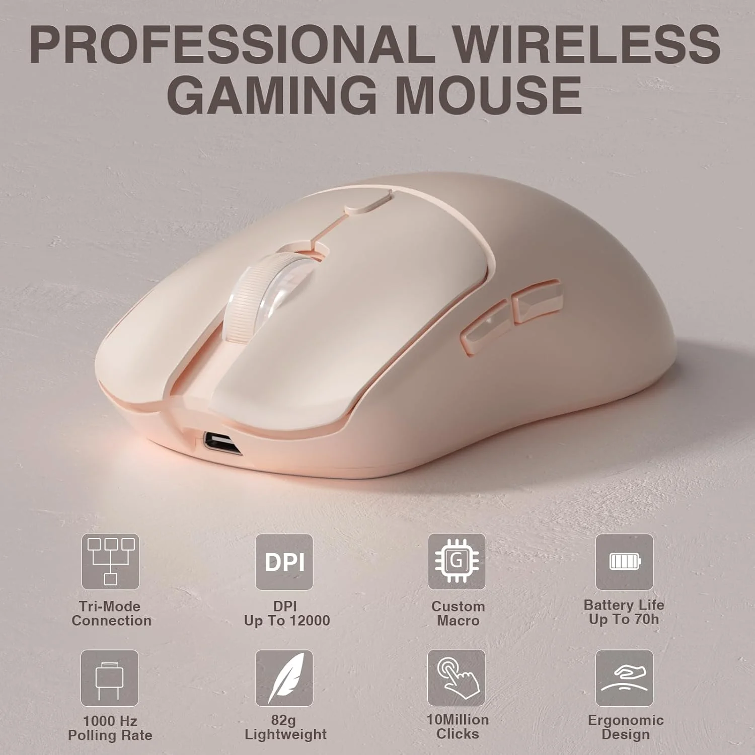 Laptop Accessories Gaming - AULA SC580X Tri-mode Wireless Gaming Mouse