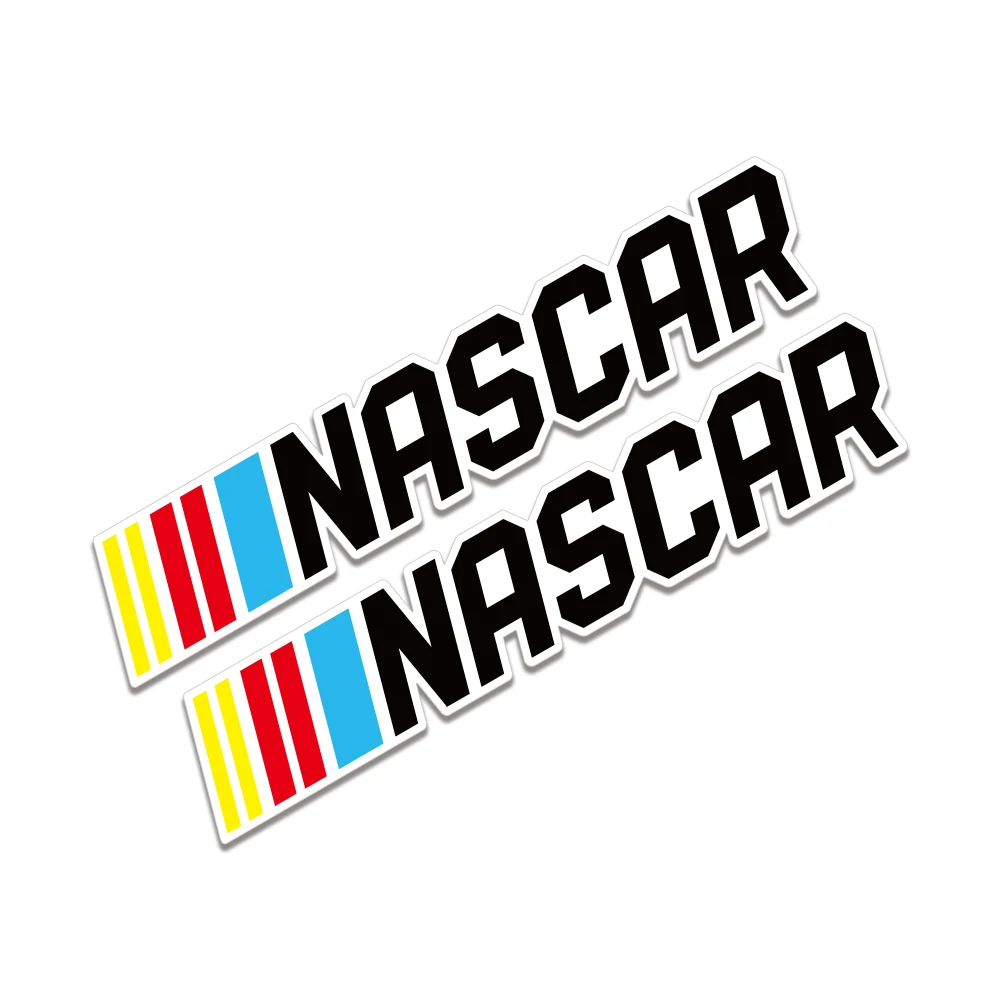 Laptop Accessories Ideas - 2Pcs NASCAR Racing Car Sticker Auto