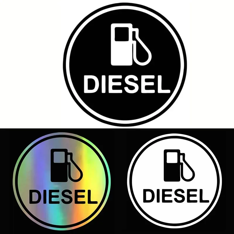 Laptop Accessories Ideas - 14x14cm Diesel Gas Cap Car Sticker