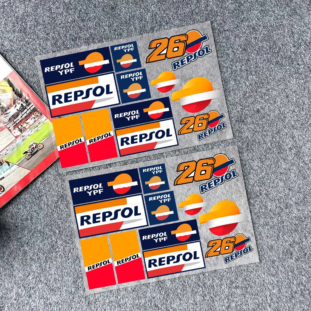 Laptop Accessories Ideas - R-Repsol Stickers Moto Sticker Auto Body