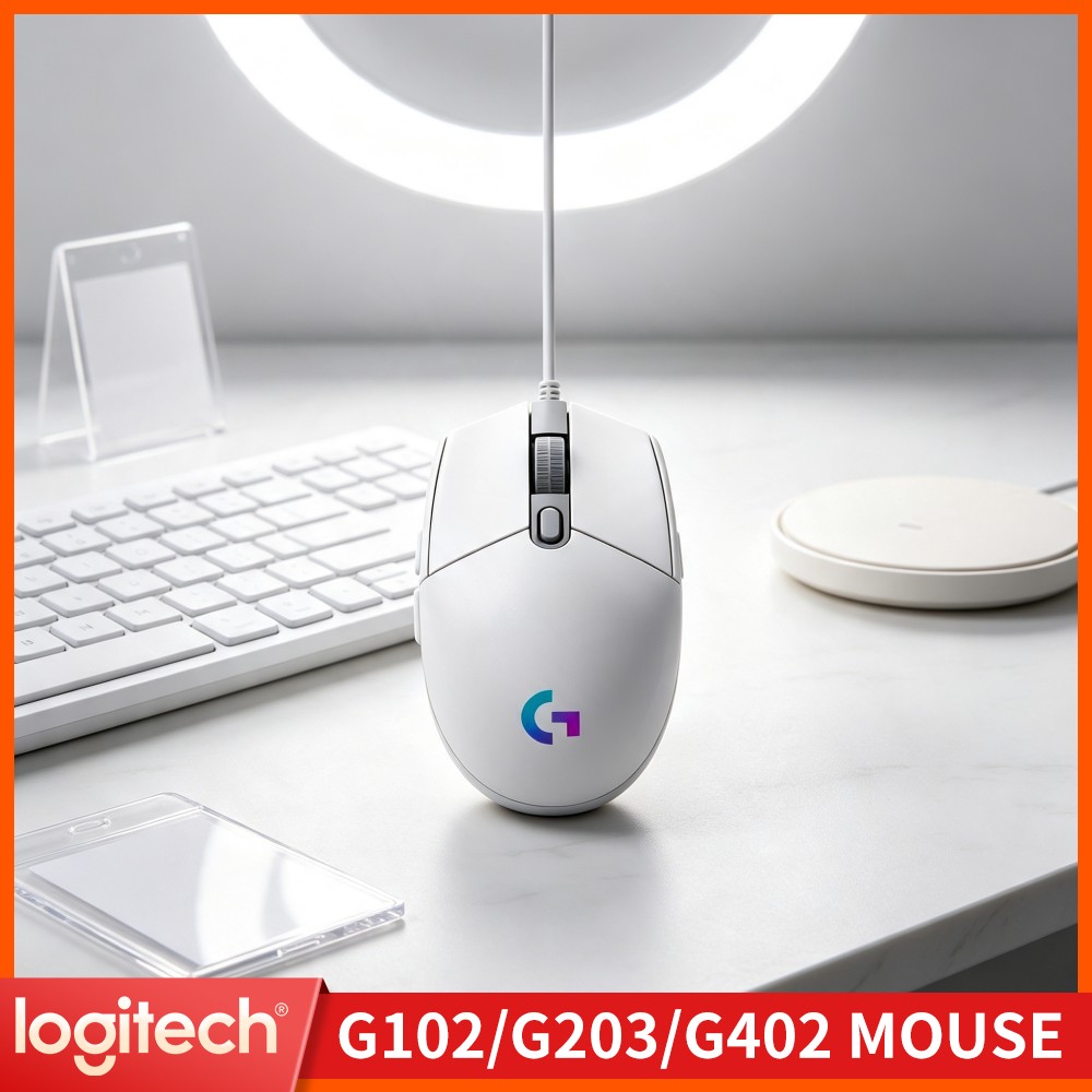 Logitech Mouse G203 - Logitech G203 Wired Gaming Mouse Ergonomic