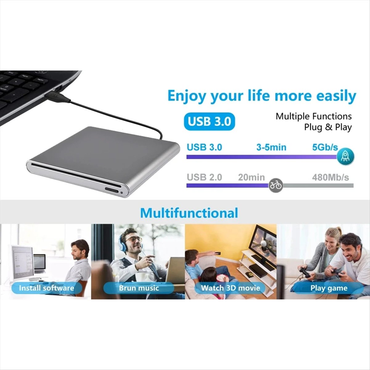 DT77 High-Speed Data Transfer  - Laptop Accessories Bd recension och pris
