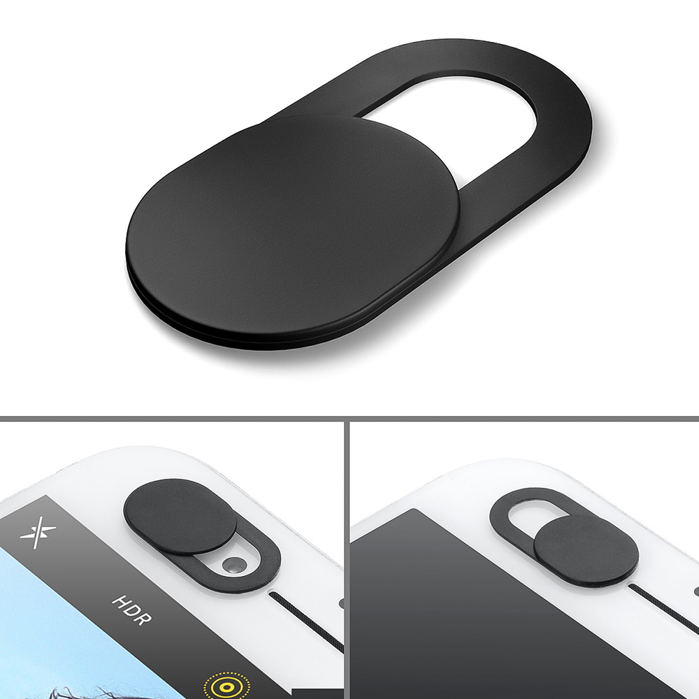 3pcs Black Plastic Webcam Cove - Laptop Accessories For Protection recension och pris