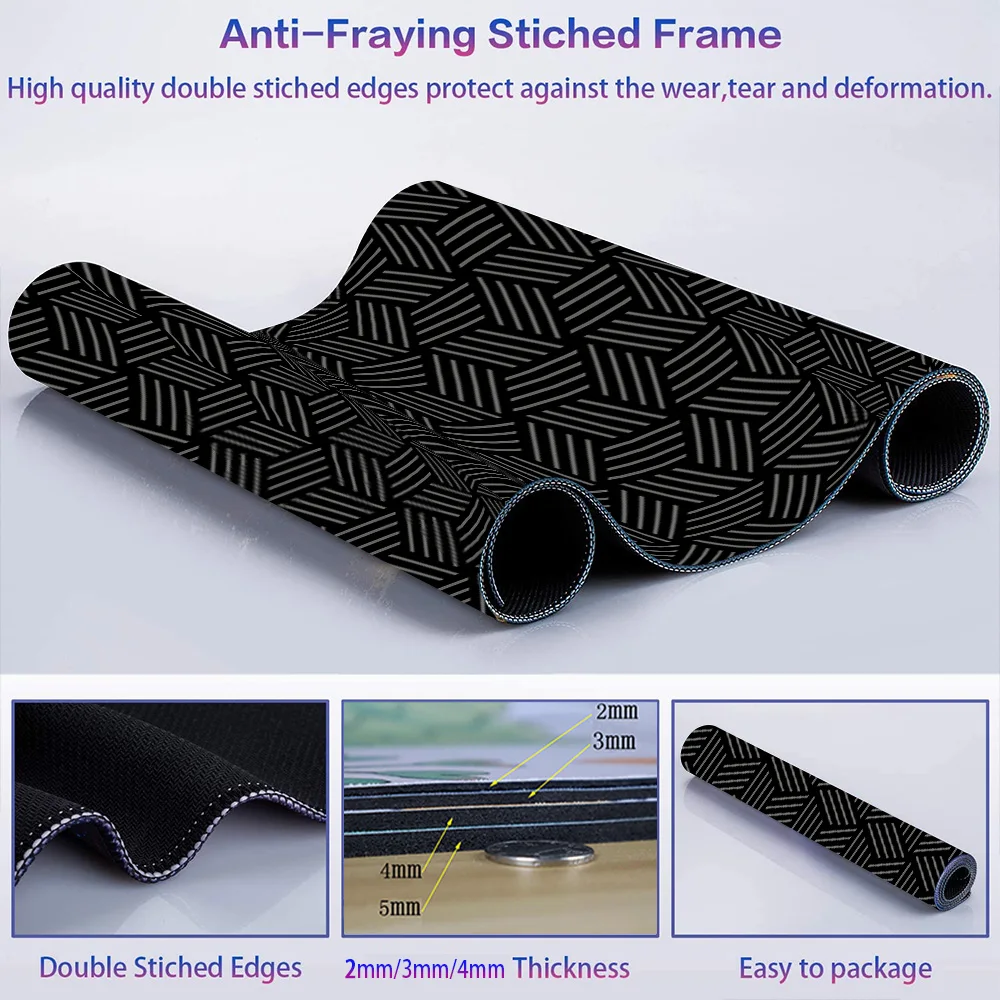 Laptop Black Mouse Pad Simple  - Laptop Accessories For Protection recension och pris