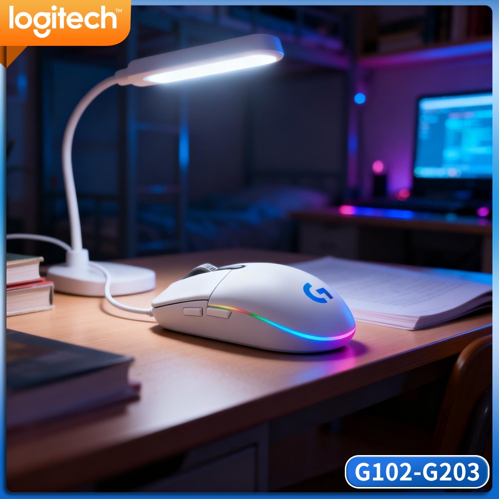 Logitech G102 Wired Gaming Mou - Logitech Mouse G203 recension och pris