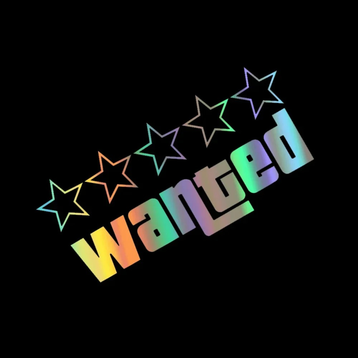 1PC Wanted Car Funny Stickers  - Laptop Accessories Ideas recension och pris