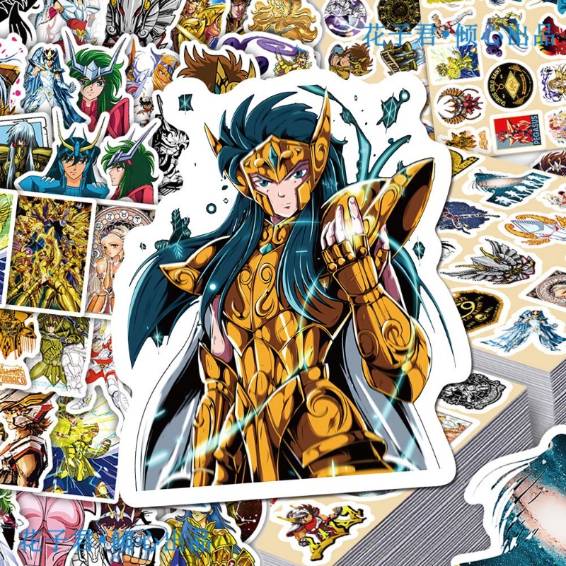 101Pcs Saint Seiya Anime Stick - Laptop Accessories Decoration recension och pris