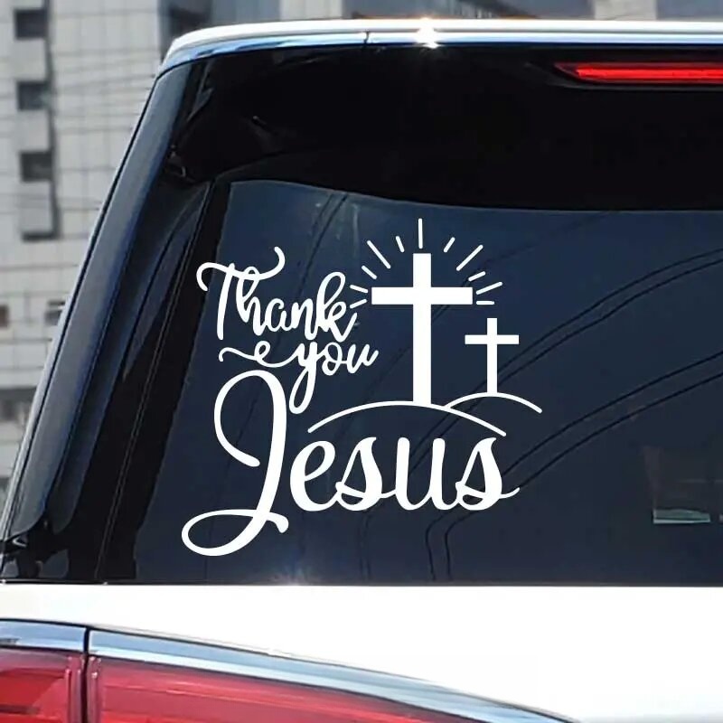 Jesus Car Stickers Christian G - Laptop Accessories Ideas recension och pris