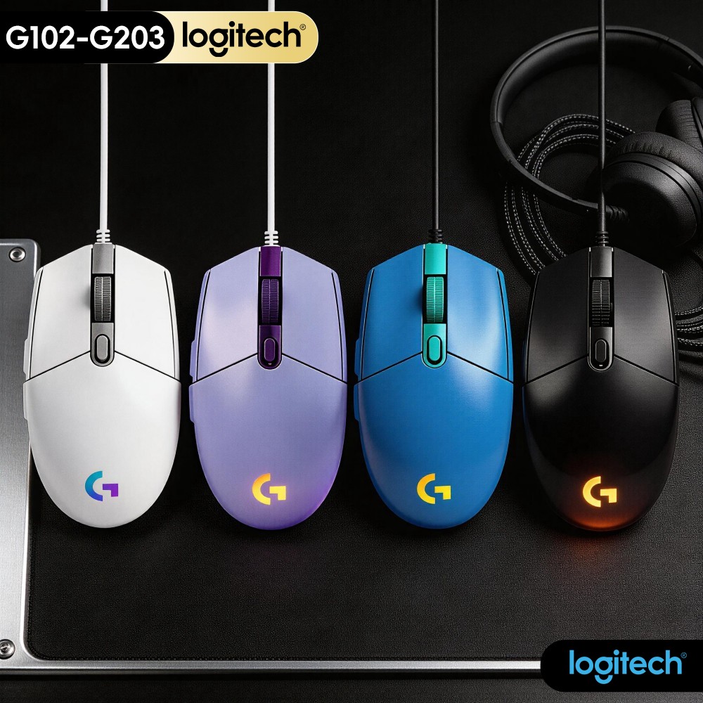 G102 Logitech G203 Mouse, Ligh - Logitech Mouse G203 recension och pris