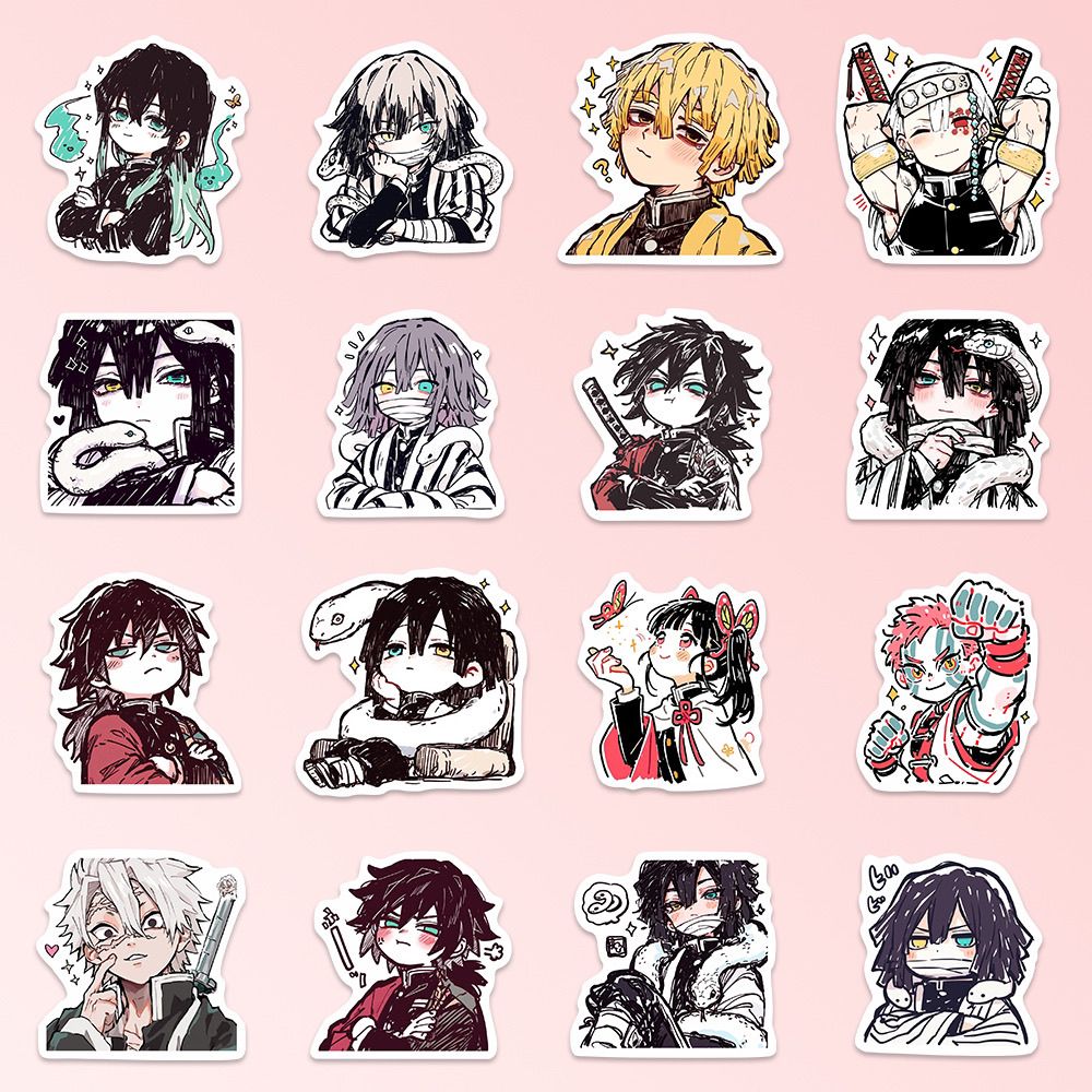 55PCS Demon Slayer Kamado Tanj - Laptop Accessories Decoration recension och pris