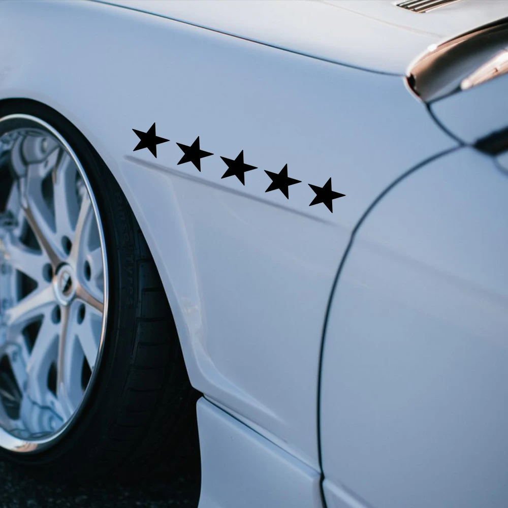 20x3cm 5 Star Wanted Car Stick - Laptop Accessories Ideas recension och pris