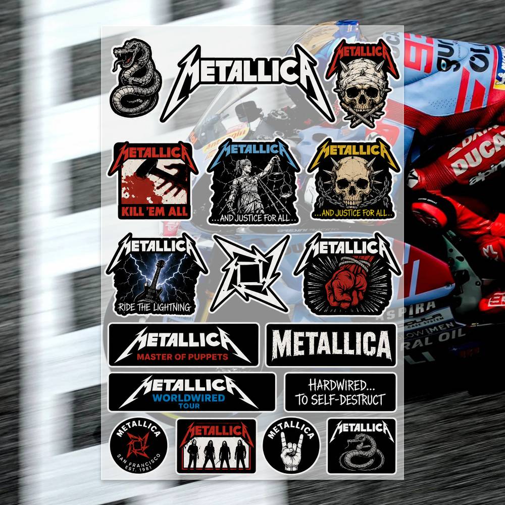 M-Metallica Stickers Moto Stic - Laptop Accessories Ideas recension och pris