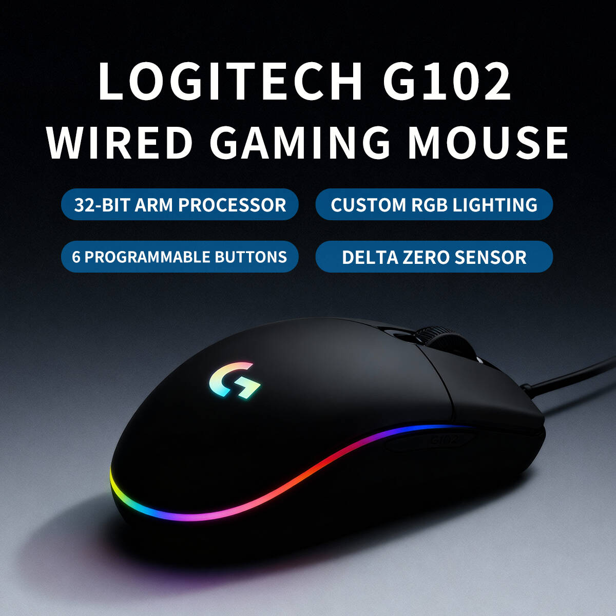 Logitech G203 Wired RGB Gaming - Logitech Mouse G203 recension och pris