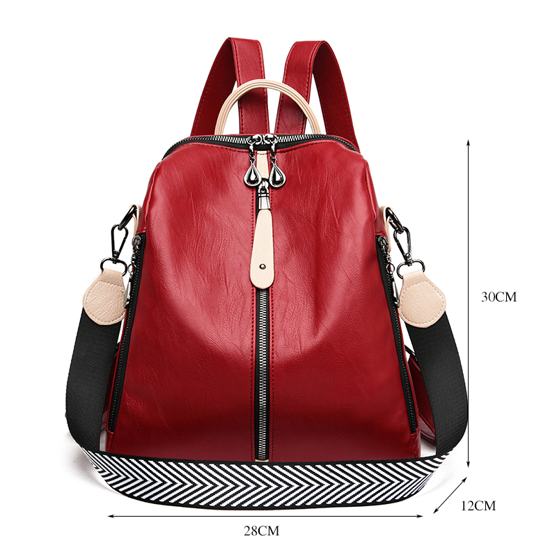 Fashion Backpack Women Soft Le - Laptop Accessories Girly recension och pris