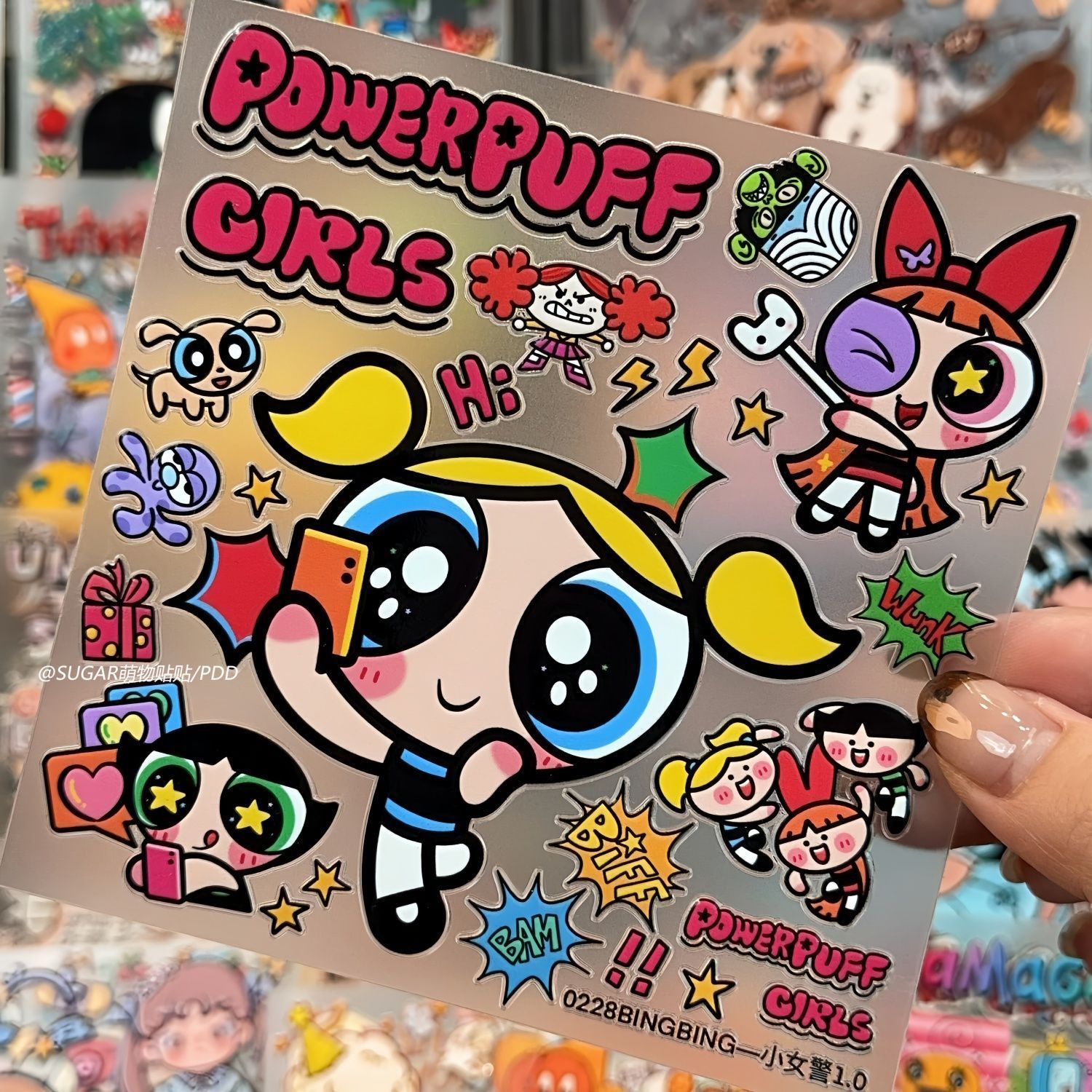 Kawaii Powerpuff Girl Characte - Laptop Accessories Decoration recension och pris