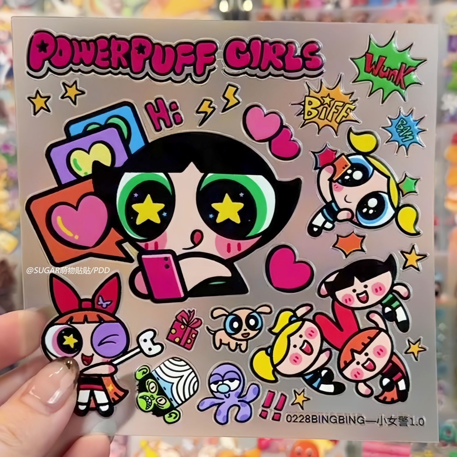 Kawaii Powerpuff Girl Characte - Laptop Accessories Decoration recension och pris