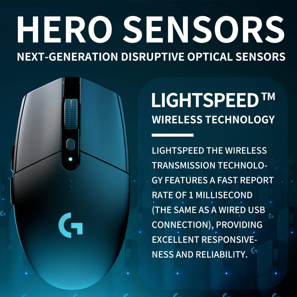 Logitech G304 LIGHTSPEED Wirel - Logitech Mouse G203 recension och pris