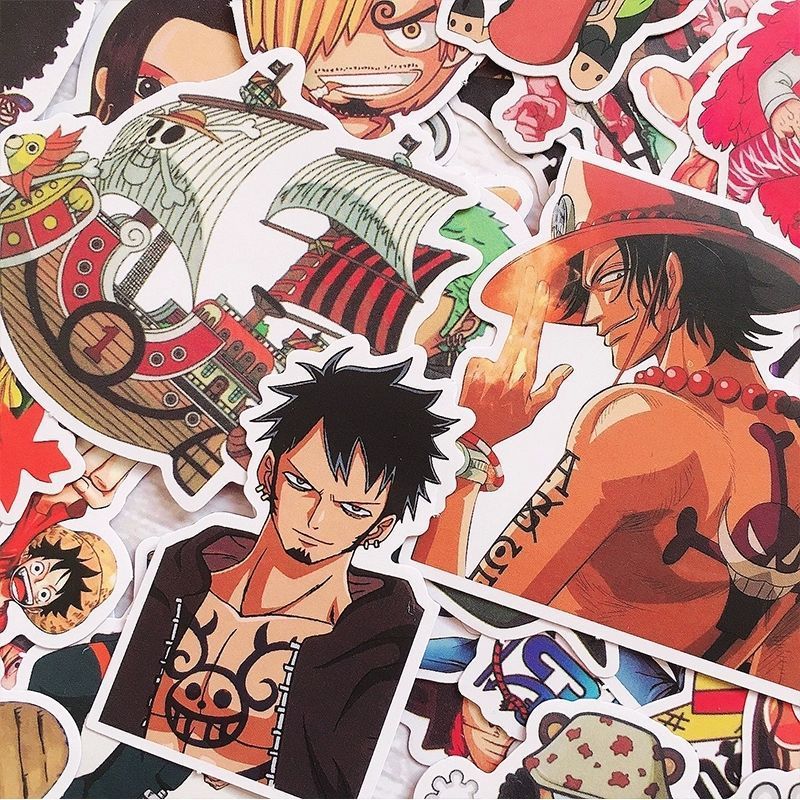 120 Pcs Unique Cute One Piece  - Laptop Accessories Decoration recension och pris
