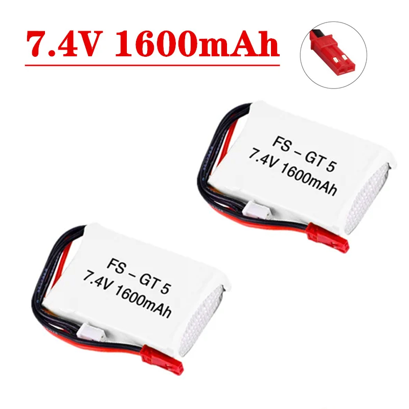 7.4V 1600mAh Lipo Battery For  - Jst Laptop Accessories recension och pris