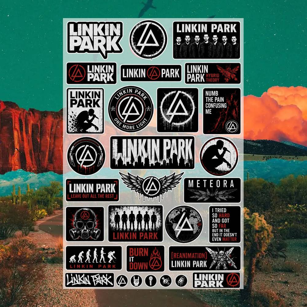 Li-nkin P-ark Stickers Moto St - Laptop Accessories Ideas recension och pris