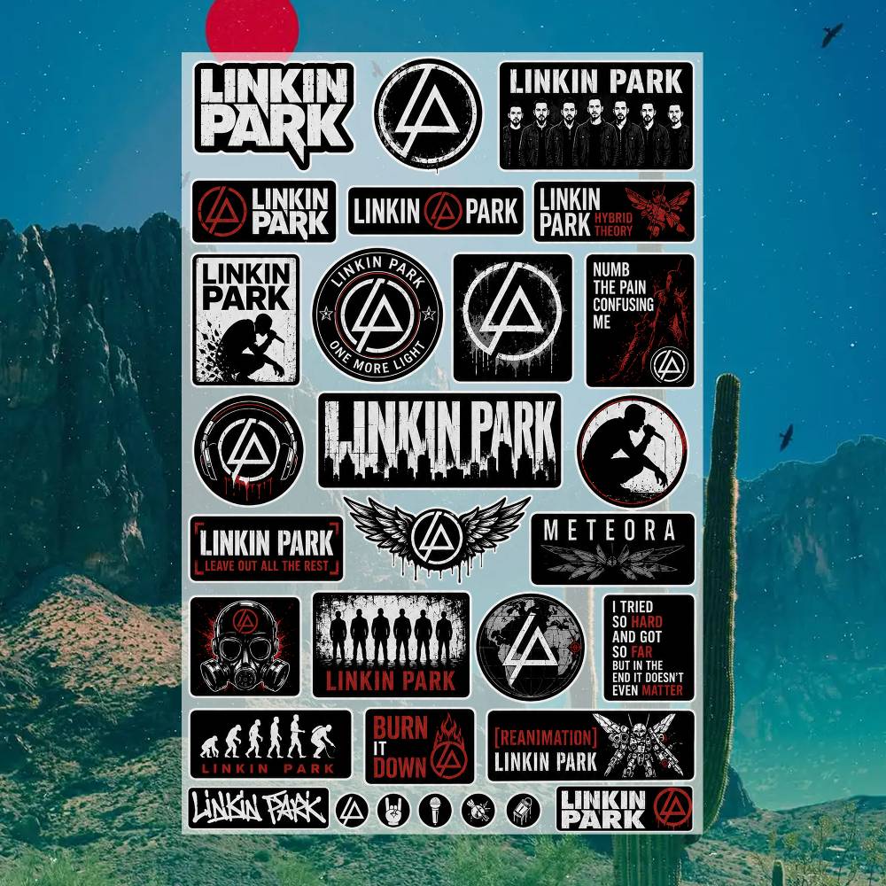 Li-nkin P-ark Stickers Moto St - Laptop Accessories Ideas recension och pris