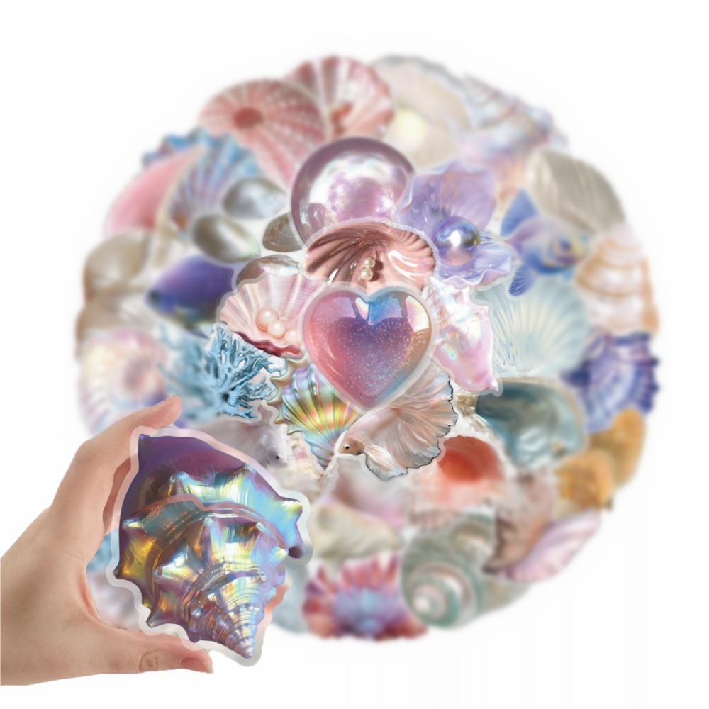 50pcs Cartoon Shell Graffiti S - Laptop Accessories Decoration recension och pris