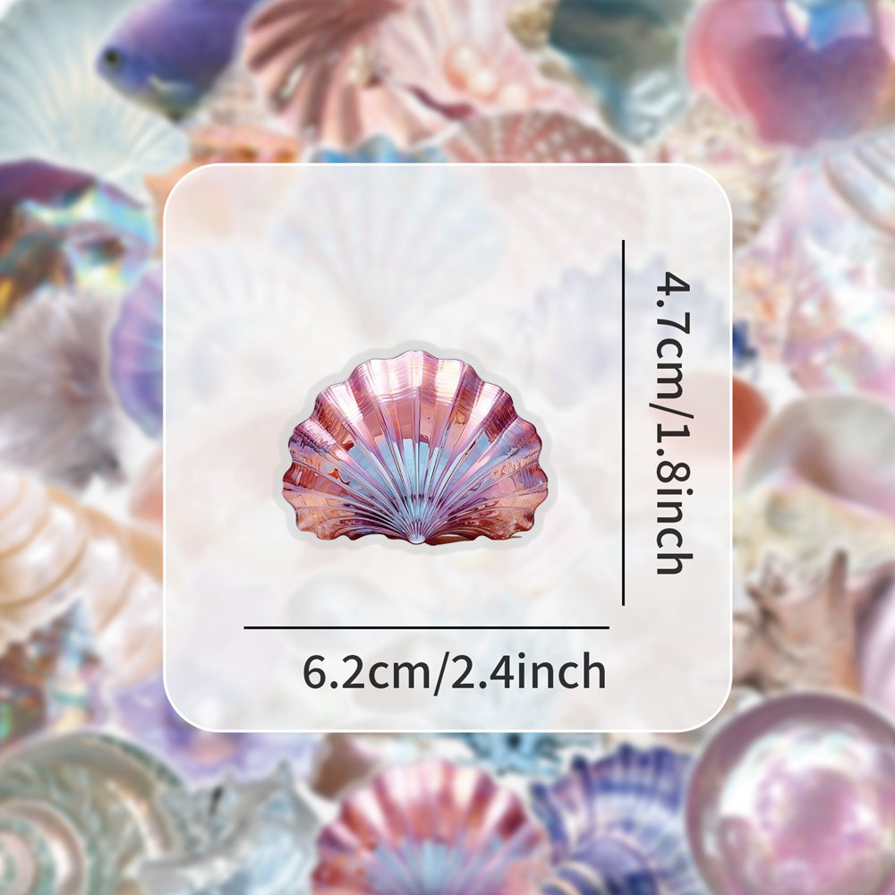 50pcs Cartoon Shell Graffiti S - Laptop Accessories Decoration recension och pris