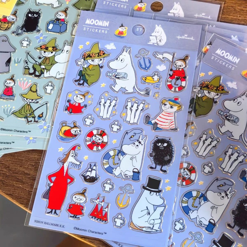 Moomin Cartoon Decorative Stic - Laptop Accessories Decoration recension och pris